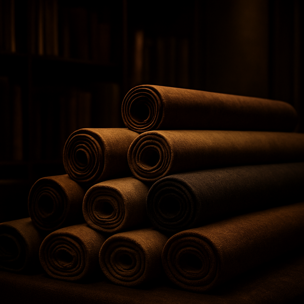 The Danilo Lucchi fabric showroom